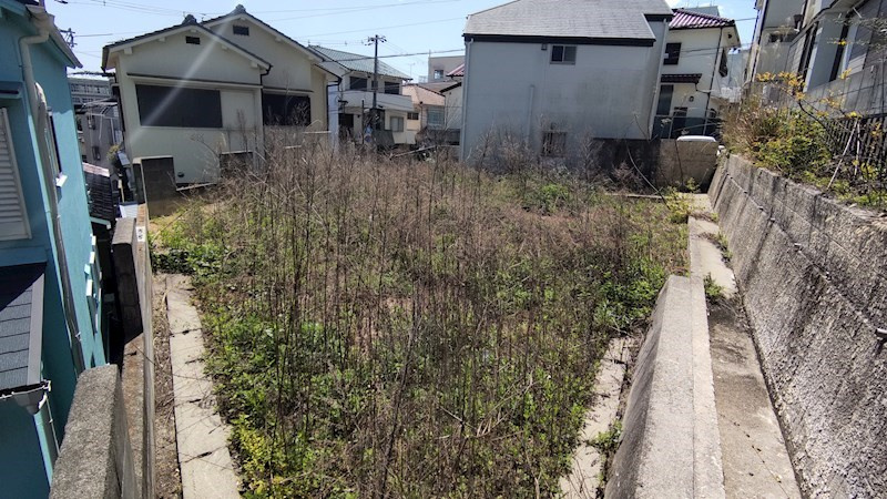 鈴蘭台西町４丁目土地の外観|敷地全体写真です。
