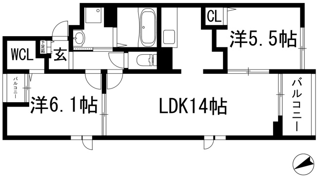 【間取り】 | ベルフローラ