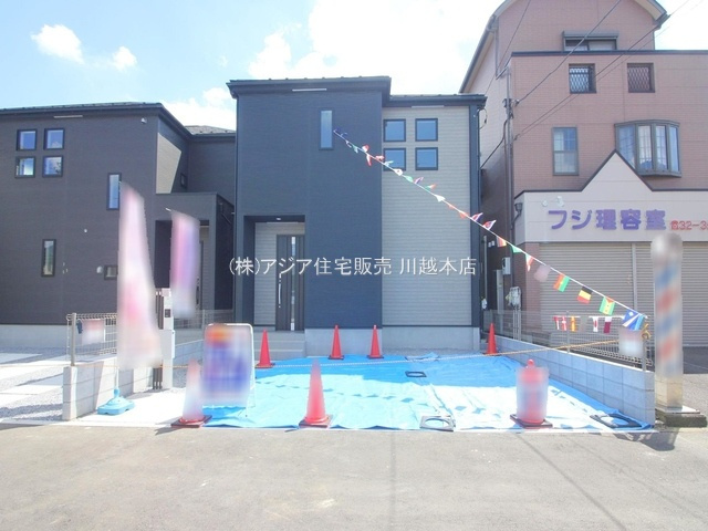 月々６万円台～　新築戸建　川越市かすみ野20期の外観|1号棟　外観　完成