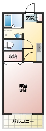 シュール メゾンの間取り