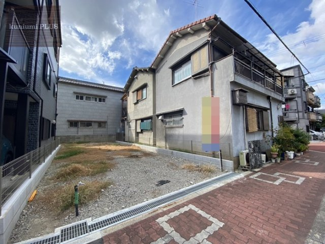 大阪市旭区新森5丁目の前面道路含む現地写真