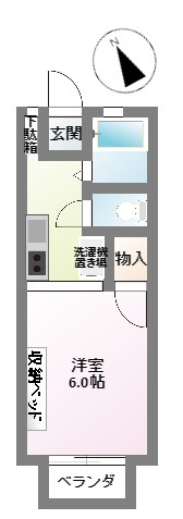 ヴィラ大菊の間取り