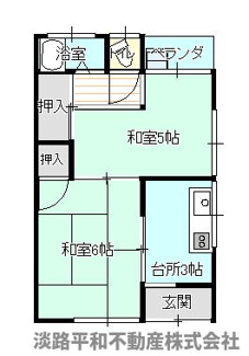 【間取り】 | 上物部連棟