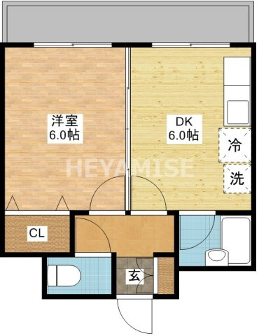 ネクスト中川の間取り