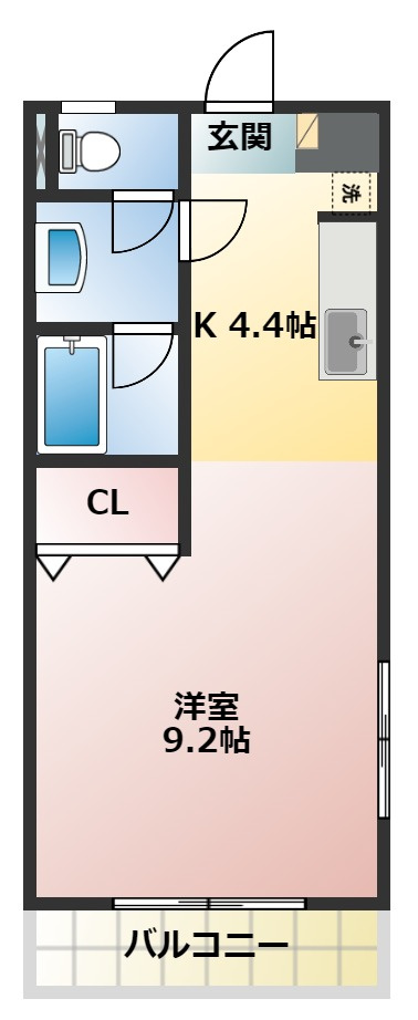 ismの間取り
