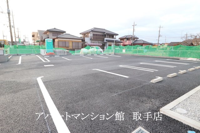 オアシスガーデンAの駐車場