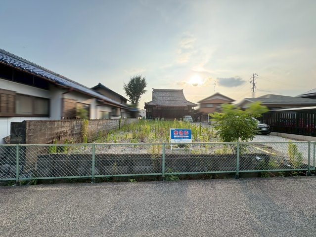 売土地　大垣市南一色町　60.22坪のその他|現地(2025年7月7日)撮影　奥行は十分な広さです。