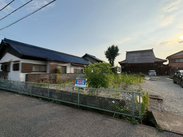 売土地　大垣市南一色町　60.22坪の外観|現地(2025年7月7日)撮影　