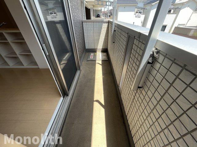 abcdマンション綾園のバルコニー
