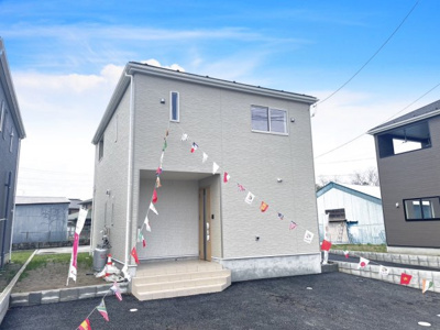 【外観】 | 香取市小見川３号棟 | ご見学はお気軽に0476-37-3888までお問合せ下さい！■住宅ローンのご相談は無料ですので、お気軽にご相談下さい！