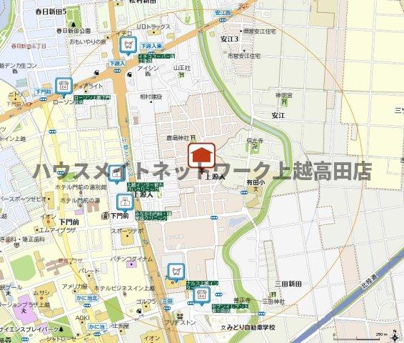 エーデルハイムの地図|位置図