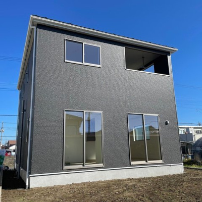 【外観】 | 香取市小見川4号棟 | 施工例　ご見学はお気軽に0476-37-3888までお問合せ下さい！■住宅ローンのご相談は無料ですので、お気軽にご相談下さい！