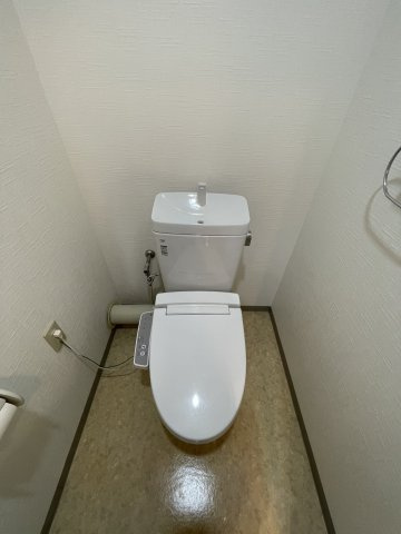 アリスタ四条西洞院のトイレ|落ち着いた色調のトイレです