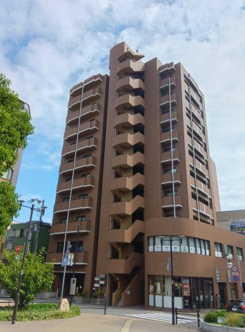 本山マンションの外観パース