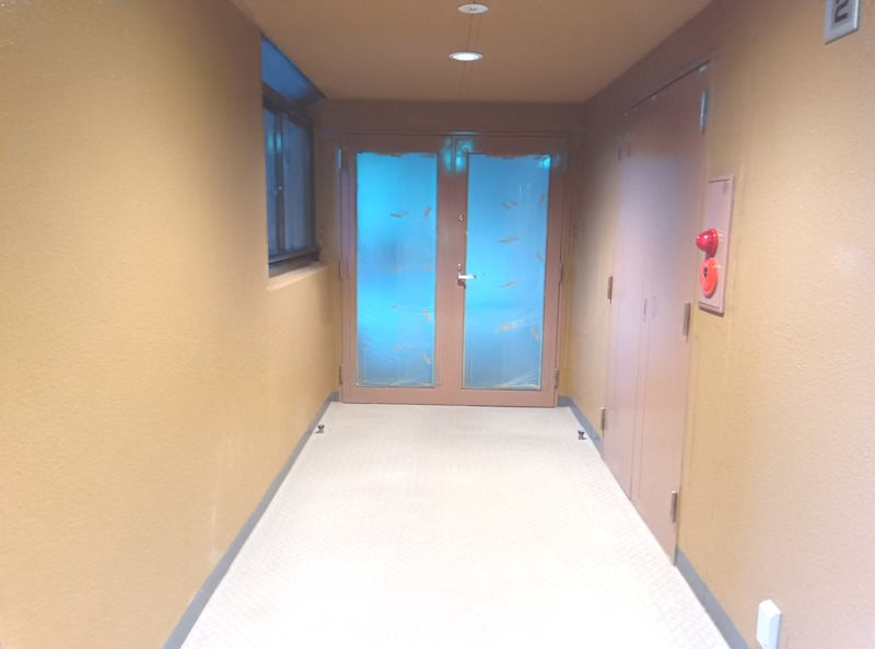 本山マンションの玄関|入口はこのようになっております