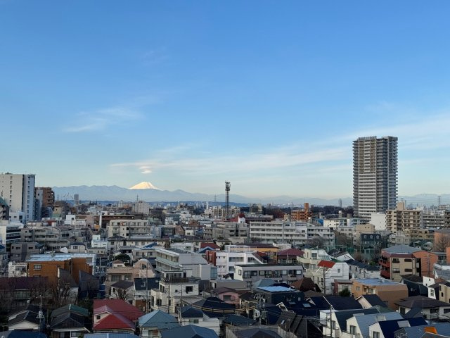 グローリオ蘆花公園ヴィラG棟の展望
