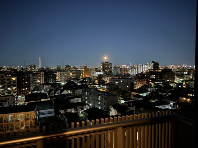 グローリオ蘆花公園ヴィラG棟の展望