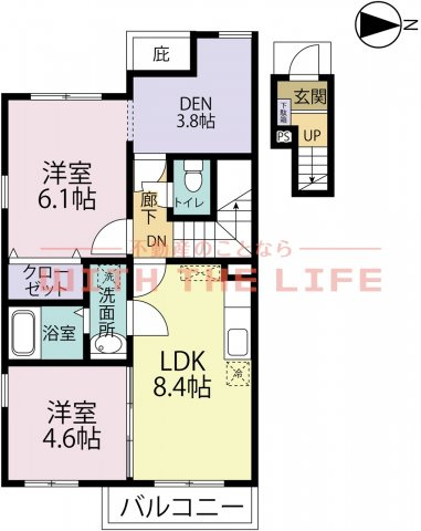 スウィートベル【キャッシュバック対象物件】の間取り