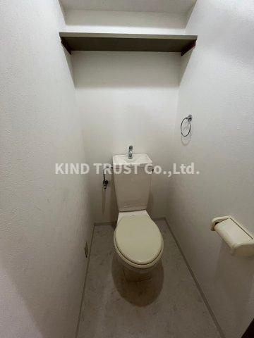 兎我野町聚楽マンションのトイレ|落ち着いたトイレです