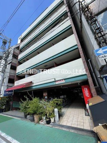 兎我野町聚楽マンションの外観|落ち着いた雰囲気の外観です