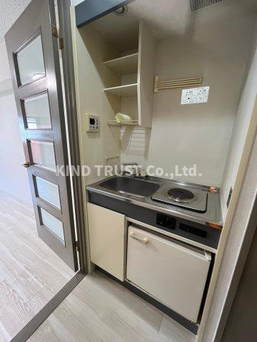 兎我野町聚楽マンションのキッチン|きれいなキッチンです