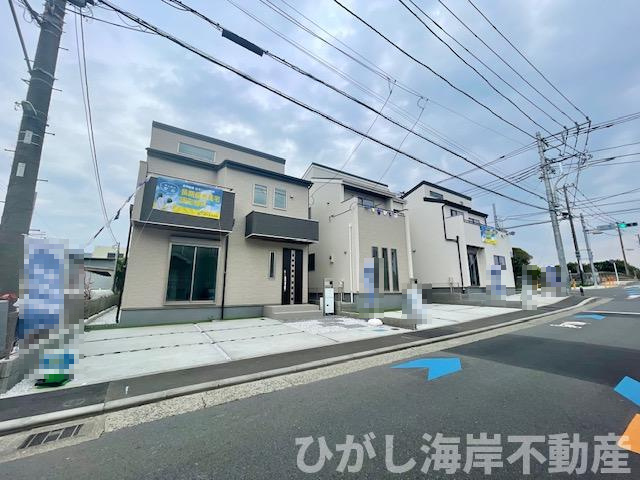 藤沢市辻堂太平台　新築戸建　全3棟の外観|現地全体外観