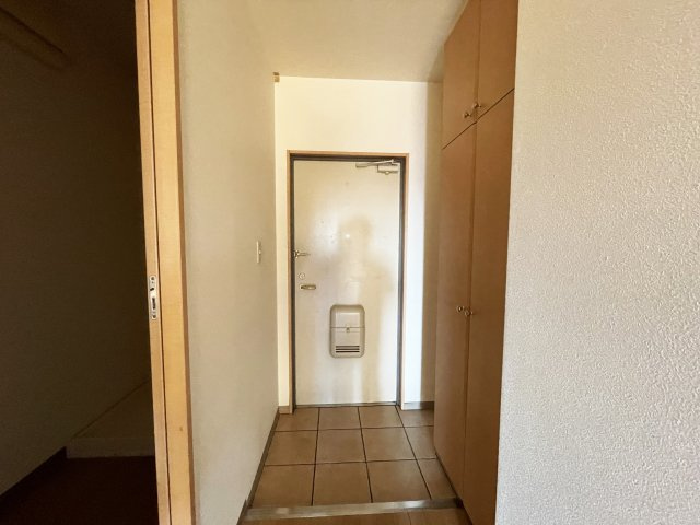 フィネス南川添の玄関