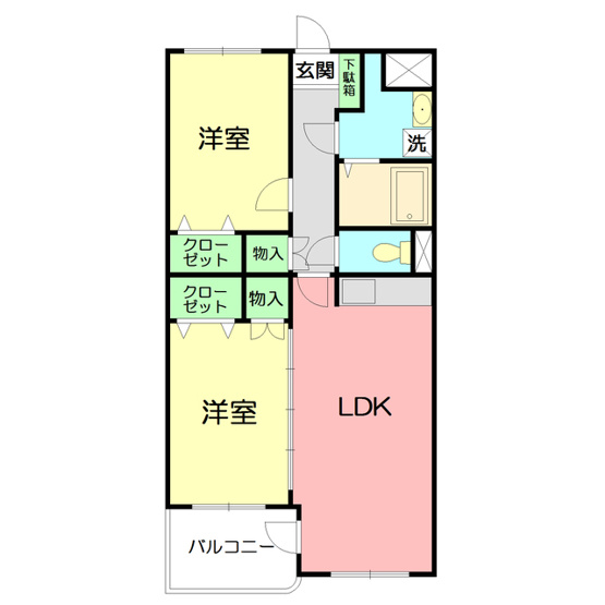 【間取り】 | ル・シエルⅠ
