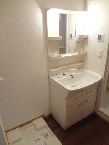 アイリスの洗面所|広い洗面スペース