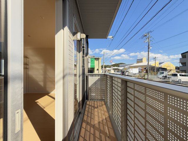 ホープCのバルコニー