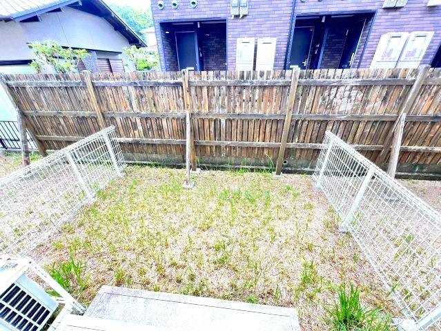 ブランシェ103の庭|お庭でゆったりと過ごせます