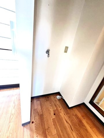 ハイツ北町　101の洗面所|室内洗濯機置き場です