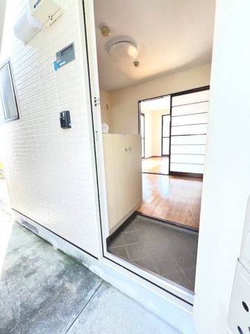 ハイツ北町　101の玄関|毎日通る玄関はこちらです