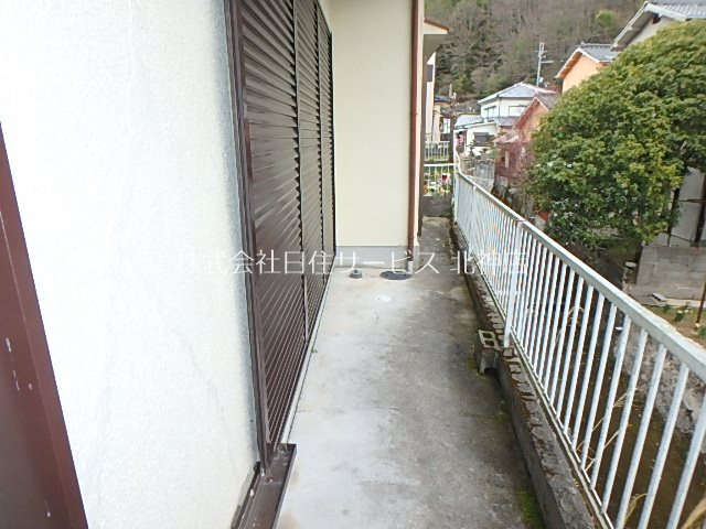 神戸市北区有野町唐櫃の一戸建ての外観|北側