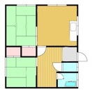 室蘭市本輪西町3丁目12-8アパートの間取り