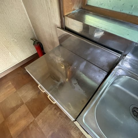 室蘭市本輪西町3丁目12-8アパートのキッチン