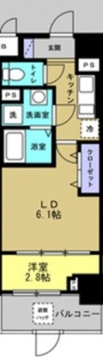 【間取り】 | リアライズ鶴橋東Ⅱ