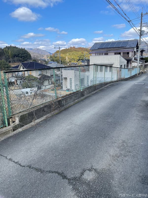 豊能郡能勢町平通売地の外観