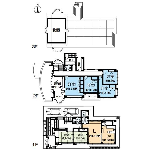 北区西賀茂榿ノ木町戸建の間取り|間取り図