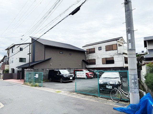 長岡京市長岡２丁目　土地の外観|西側から東に向いて撮影