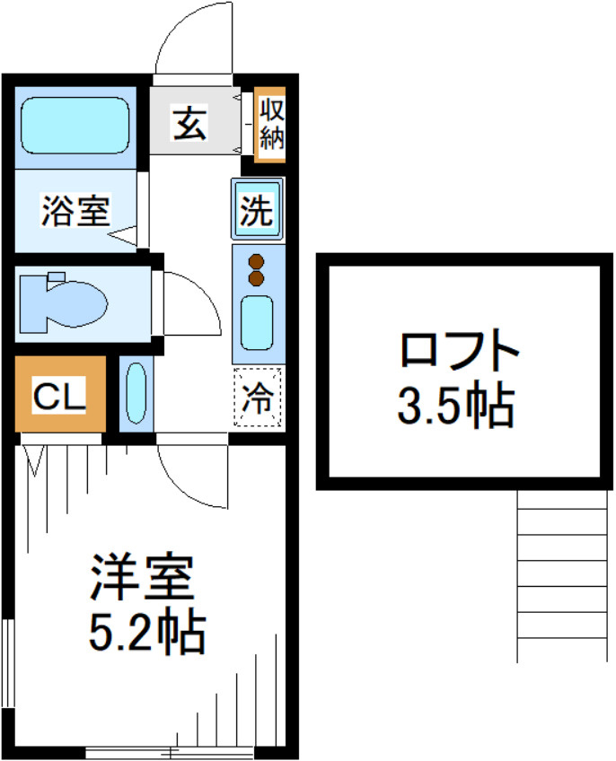クレストコート上永谷の間取り