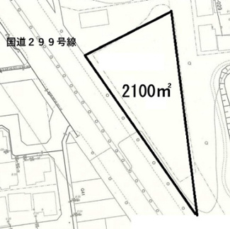 【土地図】 | 入間市新光 | 土地：2100ｍ2（635.25坪）