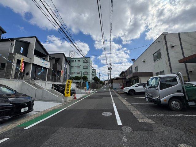 ーAdoble＋ー小倉北区井堀1丁目2期　【小倉北区　新築戸建て】の前面道路含む現地写真|井堀小学校まで徒歩6分♪