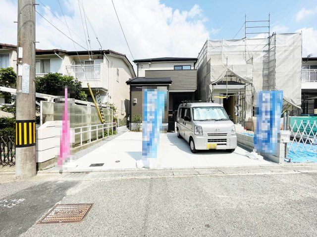 神の谷3丁目新築一戸建ての前面道路含む現地写真|前面道路含む現地写真です