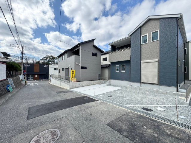 ーBloomーブルームー小倉北区井堀1丁目2期　【小倉北区　新築戸建て】の前面道路含む現地写真|井堀小まで徒歩６分♪　【小倉北区　新築戸建て】