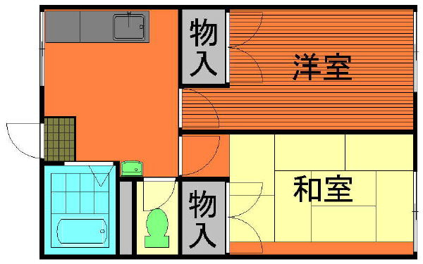 シャトレ住吉　　刈谷市の賃貸ならクラスホーム刈谷店の間取り