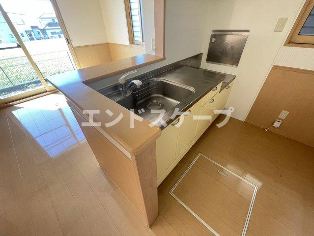 グリーンハウスBのキッチン|高崎、前橋エリアのお部屋探しはエンドスケープまで！お客様の理想お聞かせ下さい♪