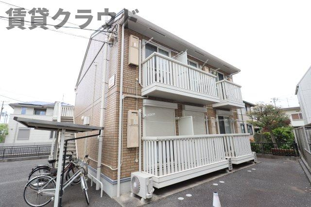 ルミエールAの外観|外観は落ち着いています