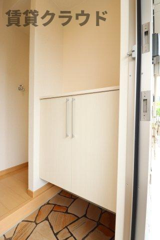 ルミエールAの玄関
