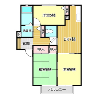 【間取り】 | ハイツアドバンス3